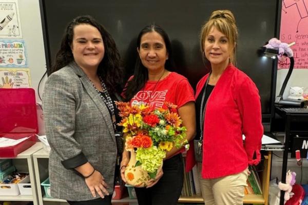 Seminole proudly announces our 2023-2024: Teacher of the Year- Mrs. Martha Cruz